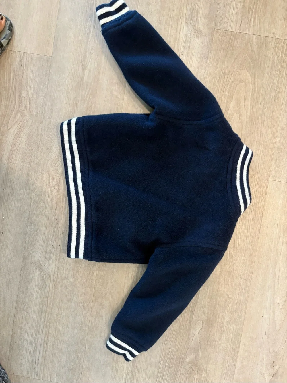 GAP Toddler Boys Navy Varsity Bomber Jacket 3T